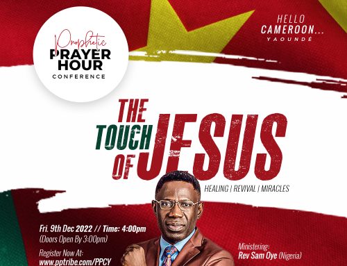 JOIN REV. SAM OYE FOR ONE NIGHT OF HEALINGS, MIRACLES, REVIVAL AND BREAKTHROUGHS “LIVE” AT HOTEL FRANCO, CAMEROON!