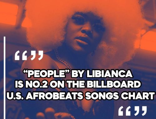 Cameroonian Singer Libianca’s “People” is No.2 on the BillBoard U.S. Afrobeats Songs Chart