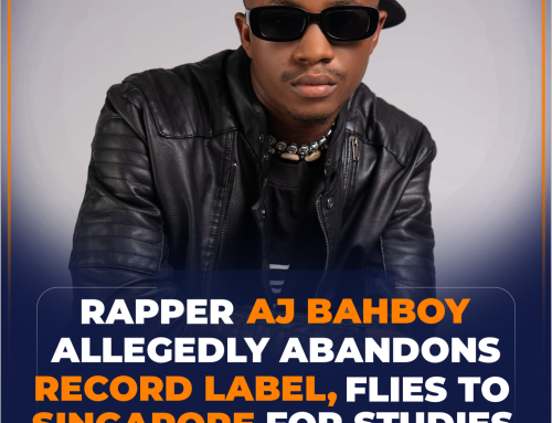 Rapper Aj Bahboy Allegedly Abandons Record Label, Relocates to Singapore for Studies